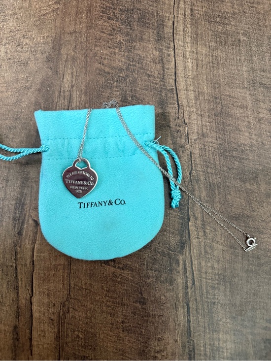 Tiffany & Co. Jewelry - Tiffany & Co. Heart Tag Pendant Necklace